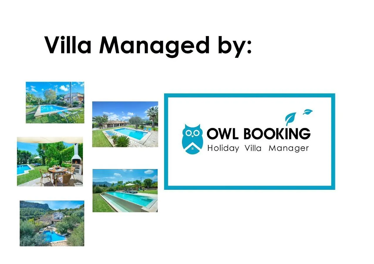 Owl Booking Villa La Font - Relax With A Big Pool Pollenca Spain